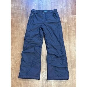 Columbia Kids Ski Snow Pants Waterproof Insulated Navy Blue OMNI TECH L 14/16